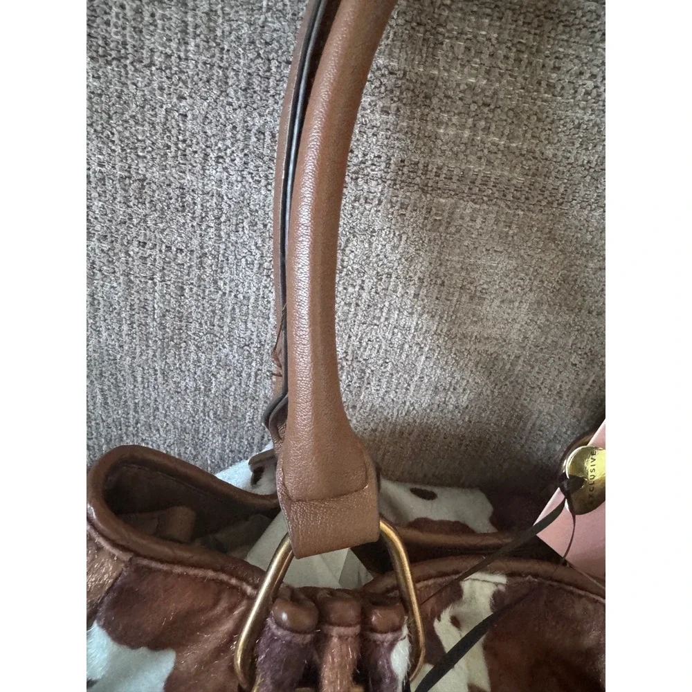 Viral Juicy Couture‎ Cow Light Brown Satchel Shoulder Bag NWT